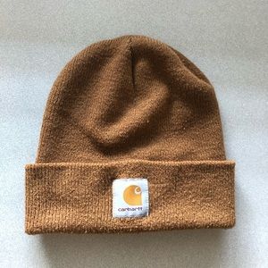 Tan Carhartt beanie